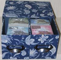 CD DVD Storage with #1E4FAD